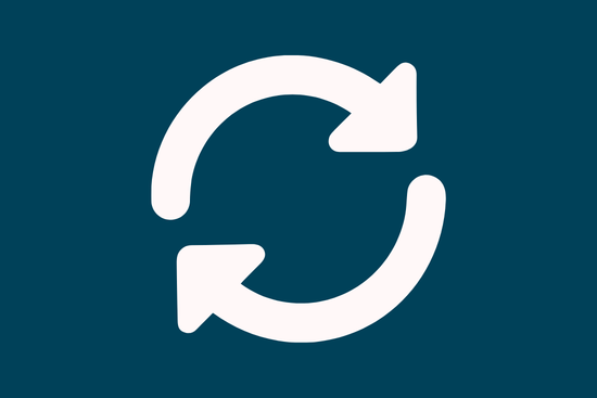 Two arrows that represent Bio Feedback helps you  reach your goals on Shiftwave